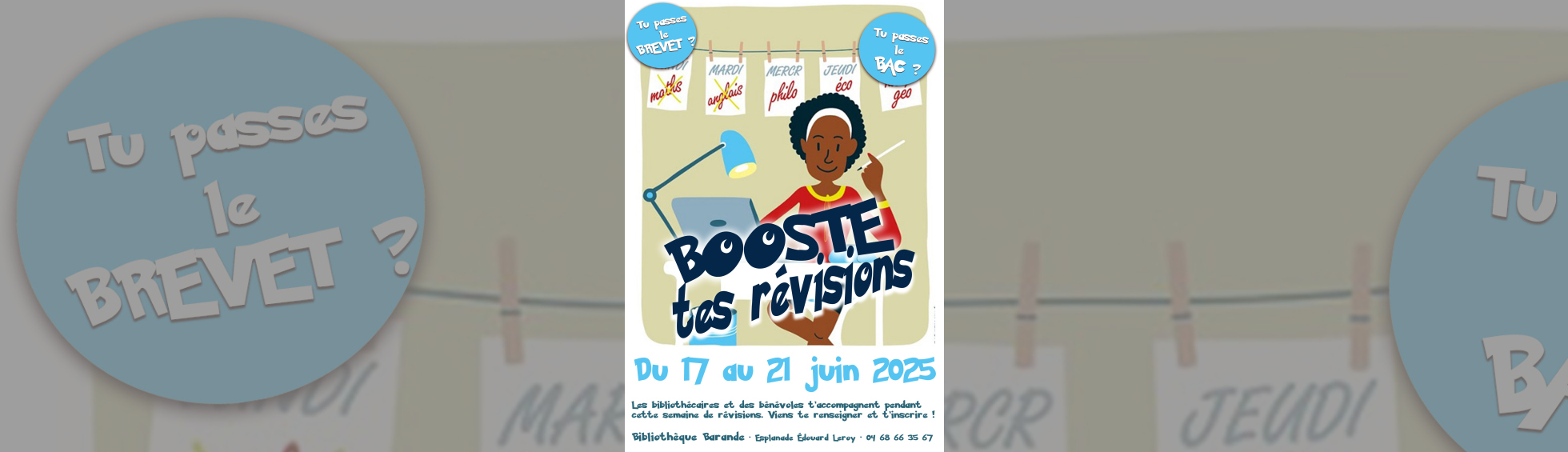 Affiche Booste tes révisions