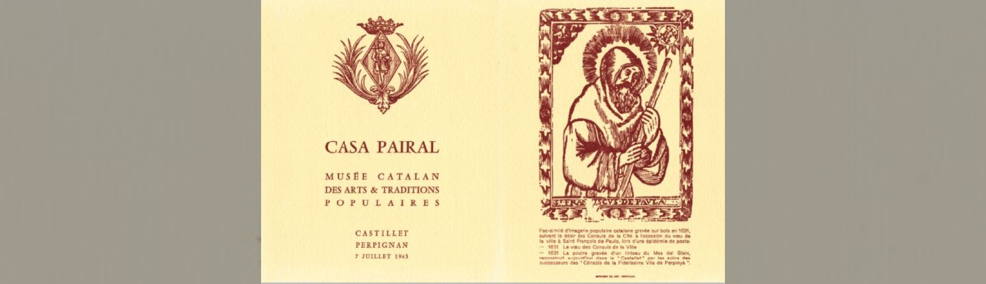 Exposition "60 ans du musée Casa Pairal de Perpignan"