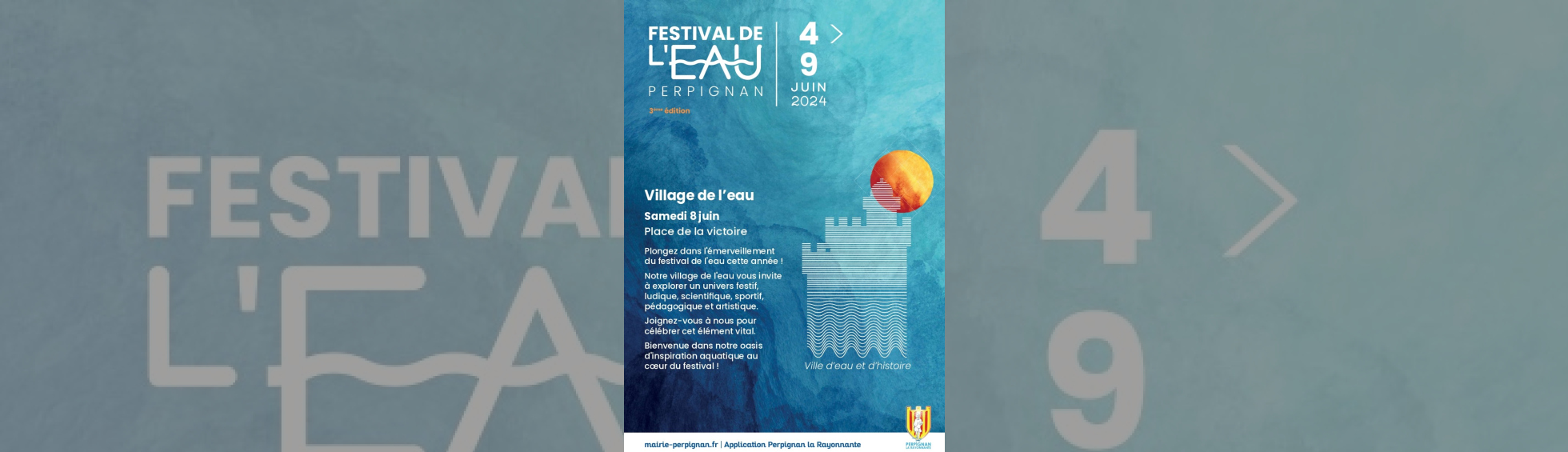 Flyer Festival de l'eau 2024