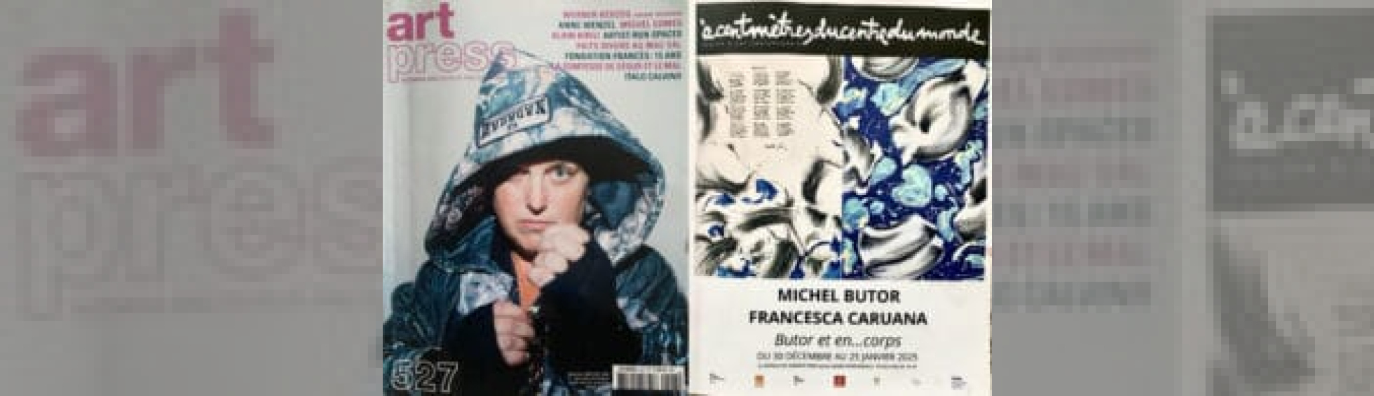 Affiche de Art Press et de l'exposition