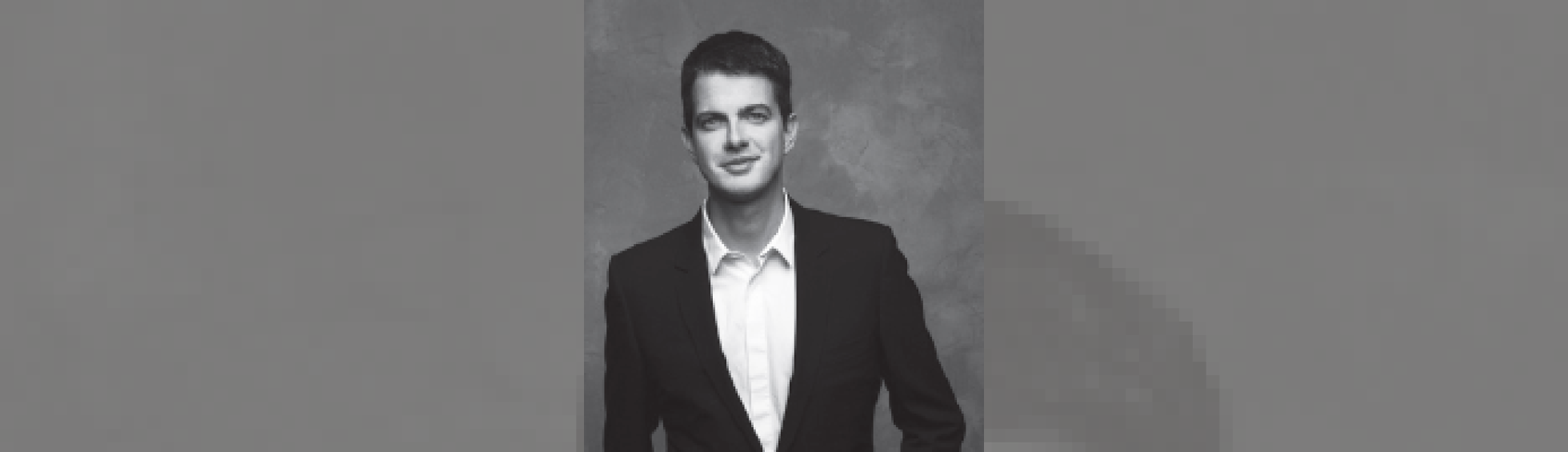 Philippe Jaroussky - contre-ténor - photo noir et blanc