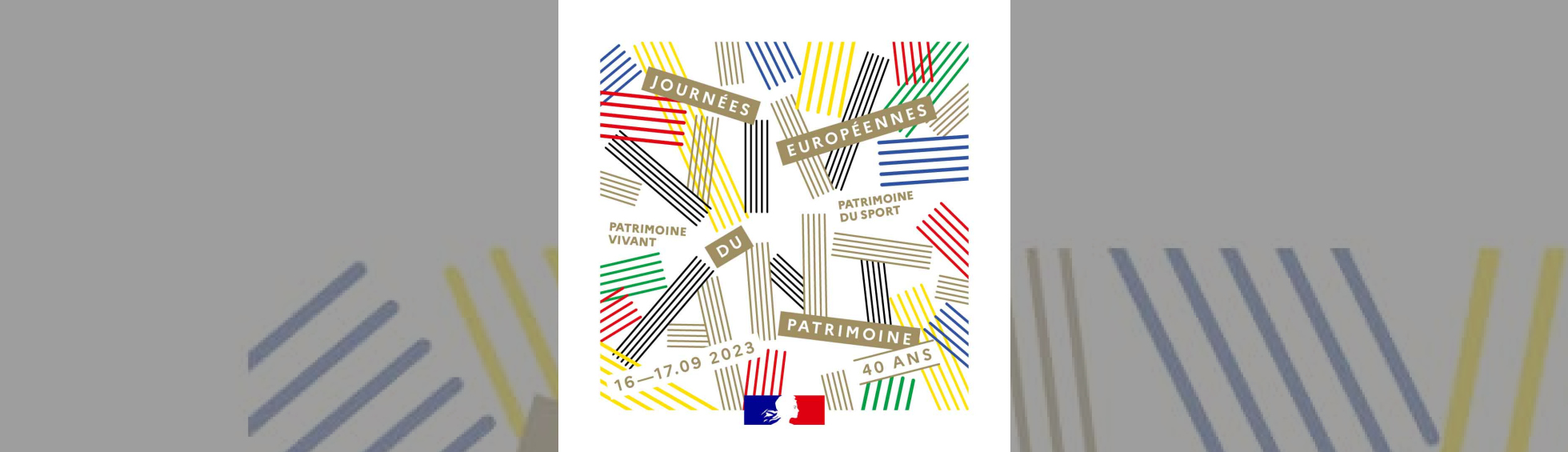 Affiche officielle Journées Européennes du Patrimoine