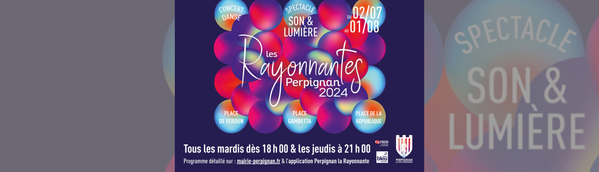 Affiche Les Rayonnantes 2024