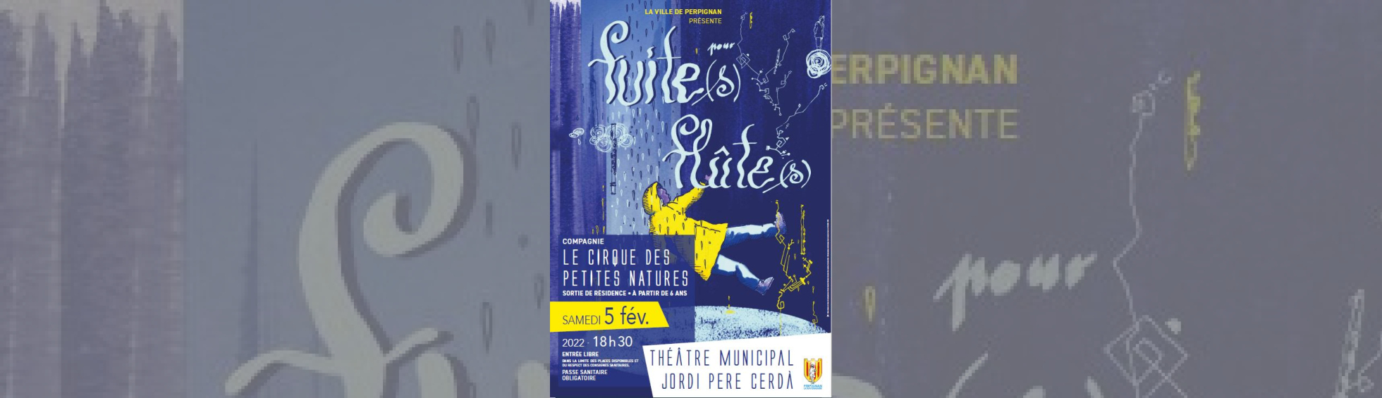 affiche représentation " " Fuite(s) pour Flûte(s)" 