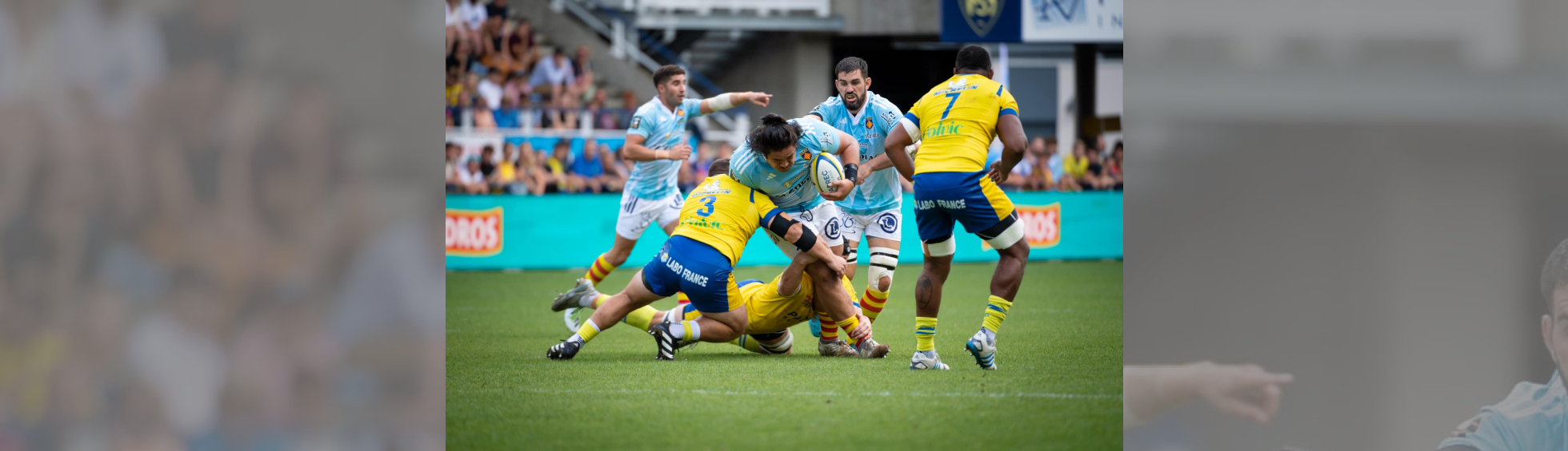 Photo N°1 : TOP 14 : USAP VS. TOULON