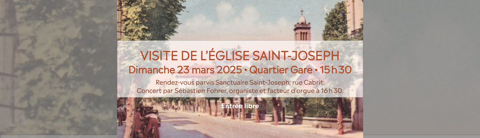 Photo N°1 : VISITE GUIDÉE ET CONCERT : SANCTUAIRE SAINT JOSEPH
