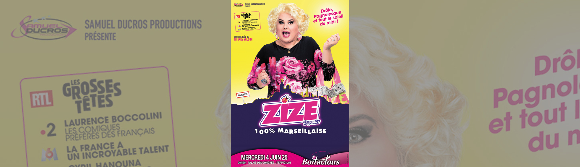 Photo N°1 : ZIZE « 100% MARSEILLAISE »