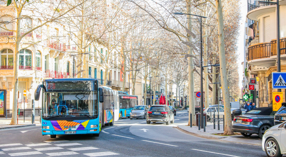 Inauguration du Boulevard Clemenceau après travaux