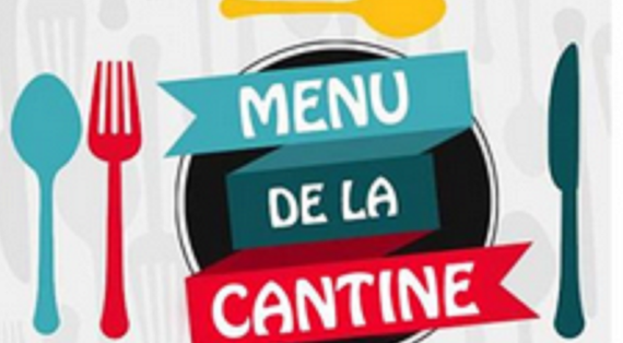 Menus des cantines