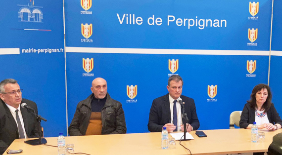 Direct de la conférence de presse du 02/03/2022 - Facebook Ville de Perpignan