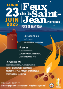 Affiche Feux de la St Jean