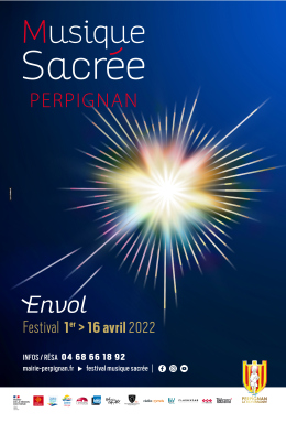 Affiche Festival de musique sacrée 2022