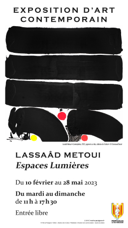 affiche exposition Lassaäd Metoui 