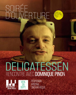 Affiche soirée ouverture Dominique Pinon