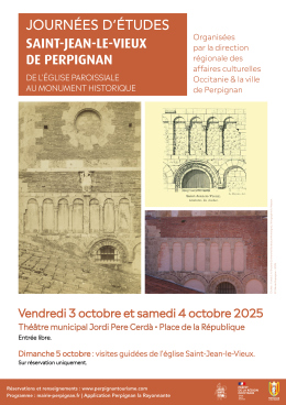Affiche Journées d'Etudes 