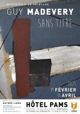 Affiche Exposition Guy Madevery