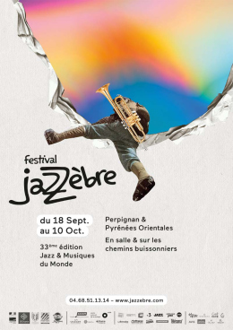 Affiche Festival Jazzèbre - 