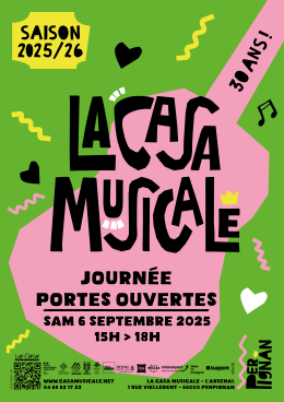 Affiche Portes Ouvertes CASA MUSICALE