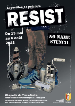 Expositon "RESIST" de No Name Stencil