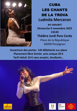 Affiche du concert