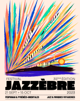 Affiche - Festival Jazzèbre