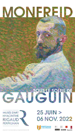 affiche exposition Sous le soleile de Gauguin
